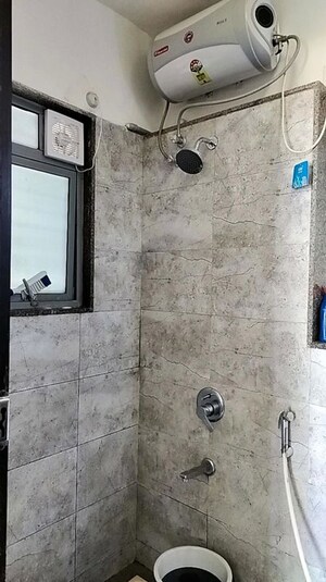 Bathroom in 3 BHK Apartment at Amanora Future Towers, Hadapsar – for Rent