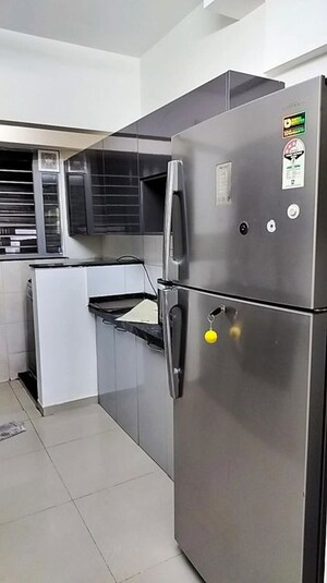 Kitchen in 3 BHK Apartment at Amanora Future Towers, Hadapsar – for Rent