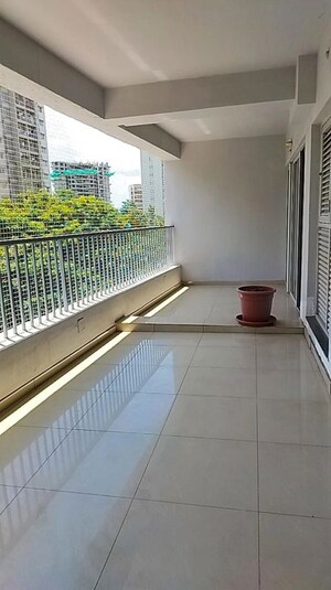 Balcony in 3 BHK Apartment at Amanora Future Towers, Hadapsar – for Rent