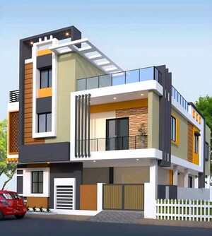 4 BHK Villa – Exterior View View at Tambaram West - for Sale