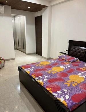Bedroom in 3 BHK Builder Floor at Rajouri Garden – for Rent