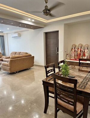 Living Room in 3 BHK Builder Floor at Rajouri Garden – for Rent