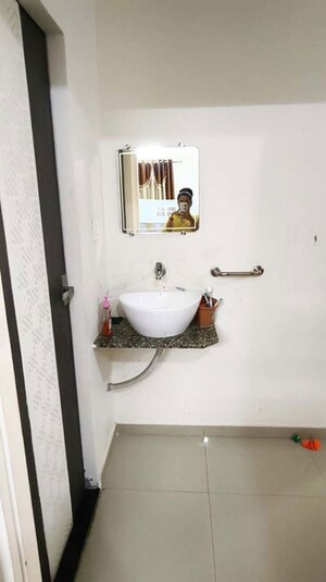 Bathroom in 2 BHK Apartment at Waghodia – for Sale