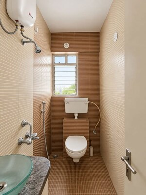Bathroom in 2 BHK Apartment at GM Kenjale Spring Meadows, Ambegaon Budruk – for Sale