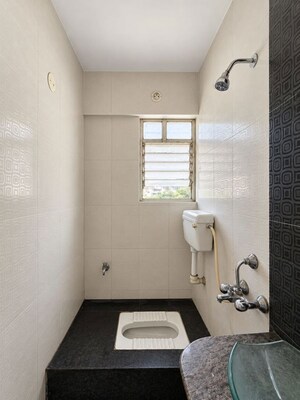 Bathroom in 2 BHK Apartment at GM Kenjale Spring Meadows, Ambegaon Budruk – for Sale