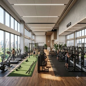 Gym in 4 BHK Apartment at Elan The Emperor, Sector 106 – for Sale