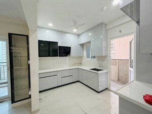 Kitchen in 3 BHK Apartment at Rajapushpa Provincia, Narsingi – for Rent
