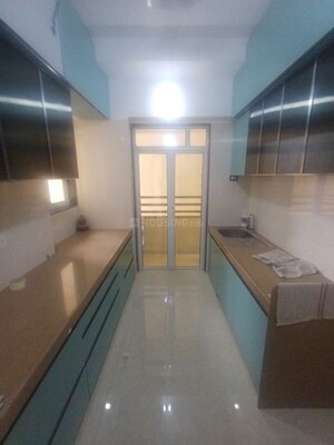 Building Lobby in 3 BHK Apartment at Vasant Oscar, Mulund West – for Rent