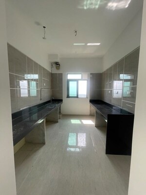 Kitchen in 3.5 BHK Apartment at Sheth Auris Serenity Tower 3, Malad West – for Rent