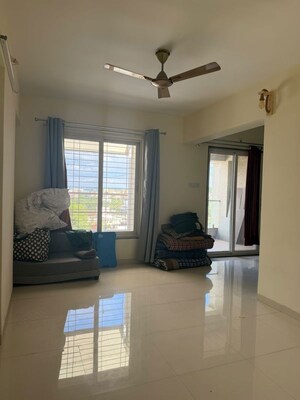 Living Room in 2 BHK Apartment at Soba Saffron, Kothrud – for Rent