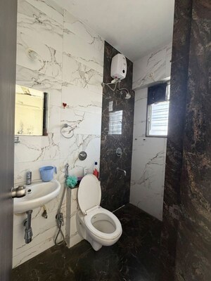 Bathroom in 2 BHK Apartment at Soba Saffron, Kothrud – for Rent