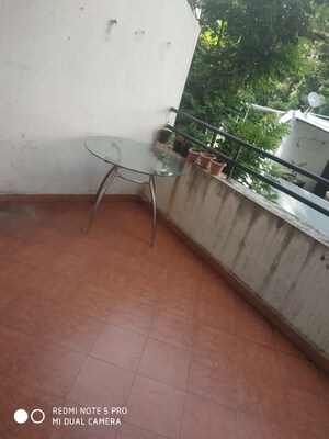 Balcony in 3 BHK Apartment at Ramkrishna Paramhans Nagar – for Rent