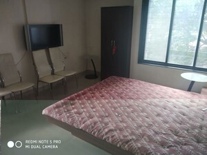 Bedroom in 3 BHK Apartment at Ramkrishna Paramhans Nagar – for Rent