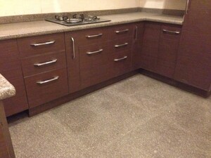 Kitchen in 3 BHK Builder Floor at Greater Kailash I – for Sale