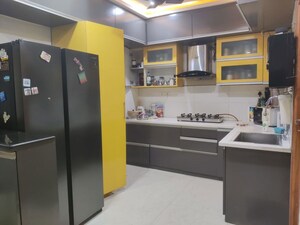 Kitchen in 3 BHK Apartment at Crown Whistling Woods, Kokapet – for Rent