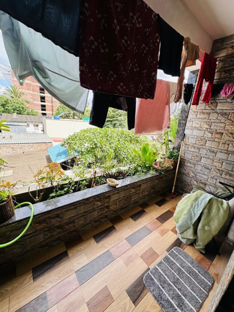 Balcony, shri-sai-apartment 2 Bedroom 1000 Sq.Ft. Apartment In Dhankawadi Pune 10682893
