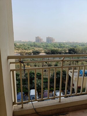 Balcony in 2.5 BHK Apartment at Apex Athena, Sector 75 – for Rent