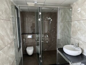 Bathroom in 4 BHK Apartment at Kunal The Canary, Balewadi – for Sale