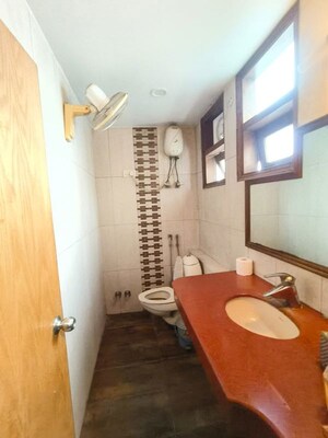 Bathroom in  Office Space at Hauz Khas Enclave – for Rent