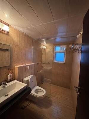 Bathroom in 2.5 BHK Apartment at Prestige Misty Waters, Hebbal – for Rent