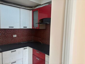 Kitchen in 3 BHK Apartment at Unitech Uniworld Gardens 2, Sector 47 – for Rent