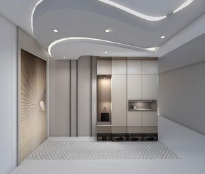 Building Lobby in 3 BHK Apartment at Science City – for Sale