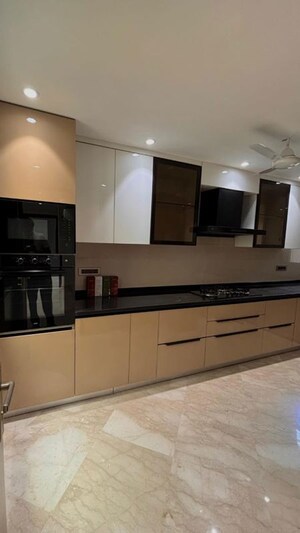 Kitchen in 4 BHK Builder Floor at Green Park Extension – for Sale