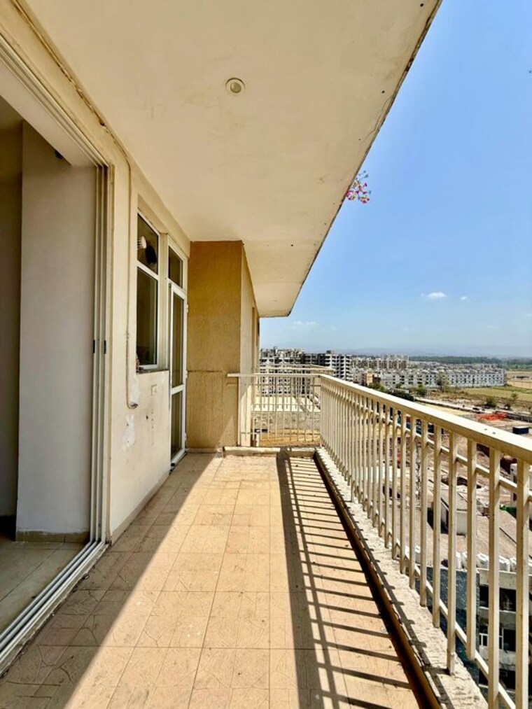 Balcony, sushma-crescent 3 Bedroom 1500 Sq.Ft. Apartment In Dhakoli Zirakpur 10683000