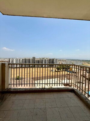 Balcony in 3 BHK Apartment at Sushma Crescent, Dhakoli – for Sale