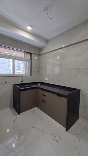 Kitchen in 1 BHK Apartment at Vridavan Elite, Vikhroli East – for Rent