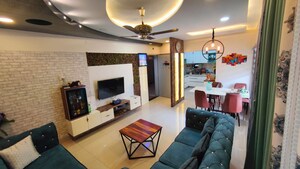 Team Area in 2 BHK Apartment at Bramhacorp F Residences, Kalyani Nagar – for Rent