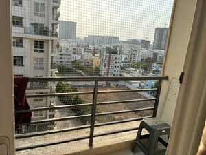 Balcony in 2 BHK Apartment at Western Plaza, Manikonda – for Rent
