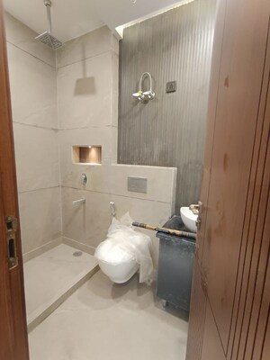Bathroom in 3 BHK Builder Floor at Paschim Vihar – for Rent