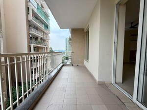 Balcony in 3 BHK Apartment at Sushma Crescent, Dhakoli – for Sale