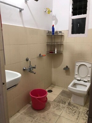Bathroom in 2 BHK Apartment at S S Prime View Apartments, Jubilee Hills – for Rent