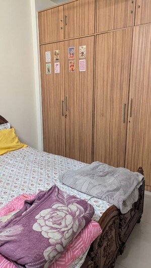 Bedroom in 2.5 BHK Apartment at National Sea Queen Avenue, Kopar Khairane – for Rent