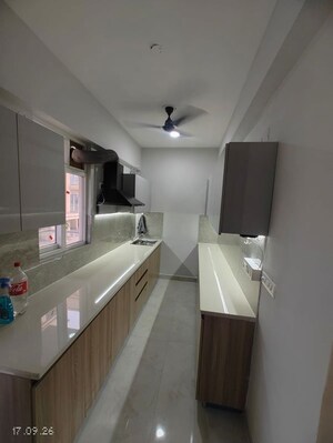 Kitchen in 3.5 BHK Builder Floor at Signature Global City, Sector 37d – for Rent