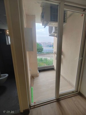 Balcony in 3.5 BHK Builder Floor at Signature Global City, Sector 37d – for Rent