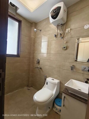Bathroom in 3.5 BHK Builder Floor at Bestech Park View Spa Next, Sector 67 – for Rent