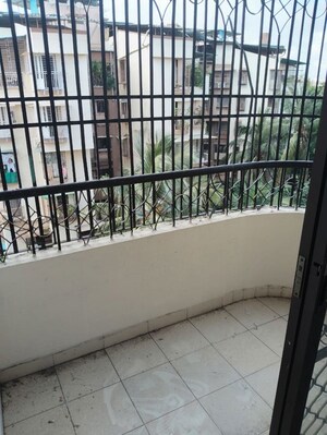 Balcony in 2 BHK Apartment at Triveni Vasant Vihar CHS, Vasant Vihar – for Rent