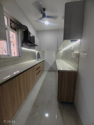 Kitchen in 3 BHK Builder Floor at Signature Global City, Sector 37d – for Rent