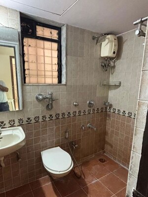 Bathroom in 2 BHK Apartment at Raunak Laxmi Narayan Residency, Pokhran Road No Two – for Rent