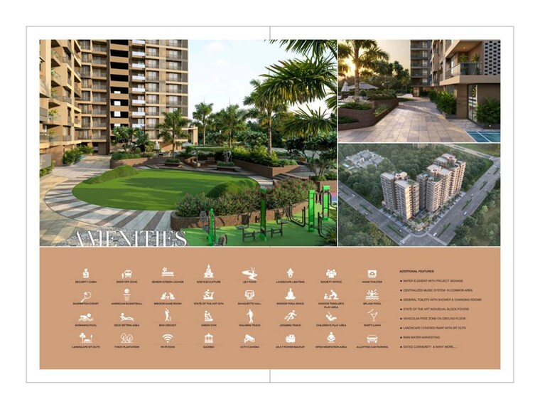 Exterior View, sargasan 3 Bedroom 272 Sq.Yd. Apartment In Sargasan Gandhinagar 10683123