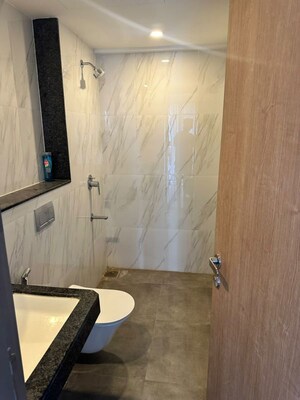 Attached Bathroom in 2 BHK Apartment at Acme Oasis, Kandivali East – for Rent