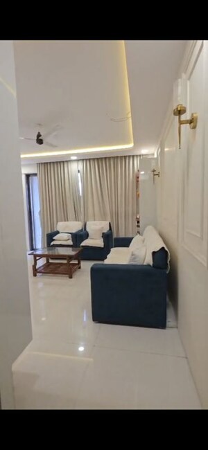 Living Room in 3 BHK Apartment at Tulip Infinity World, Punawale – for Rent