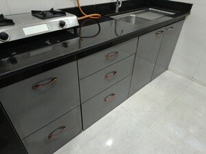 Kitchen in 1 BHK Apartment at Sheth Vasant Oasis, Andheri East – for Rent