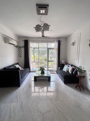 Living Room in 3 BHK Apartment at Maple Heights, Sector 43 – for Rent