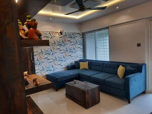 Living Room in 1 BHK Apartment at Vision Eternity, Hinjewadi – for Sale