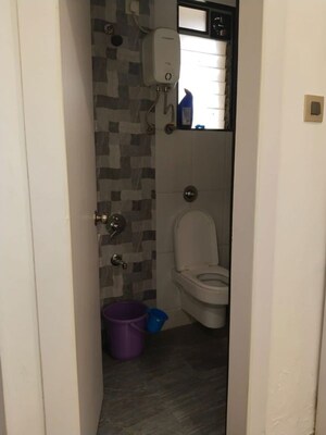 Bathroom in 1 BHK Apartment at Giriraj Platinum Icon, Kharghar – for Sale