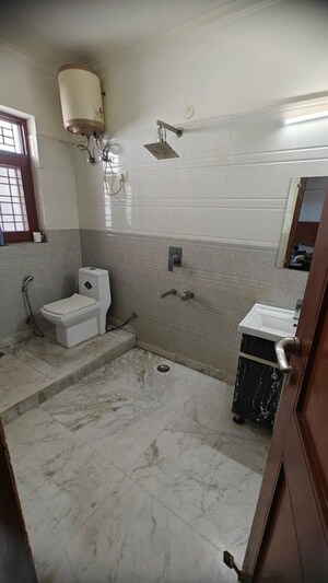 Bathroom in 3 BHK Builder Floor at Sector 23 – for Rent